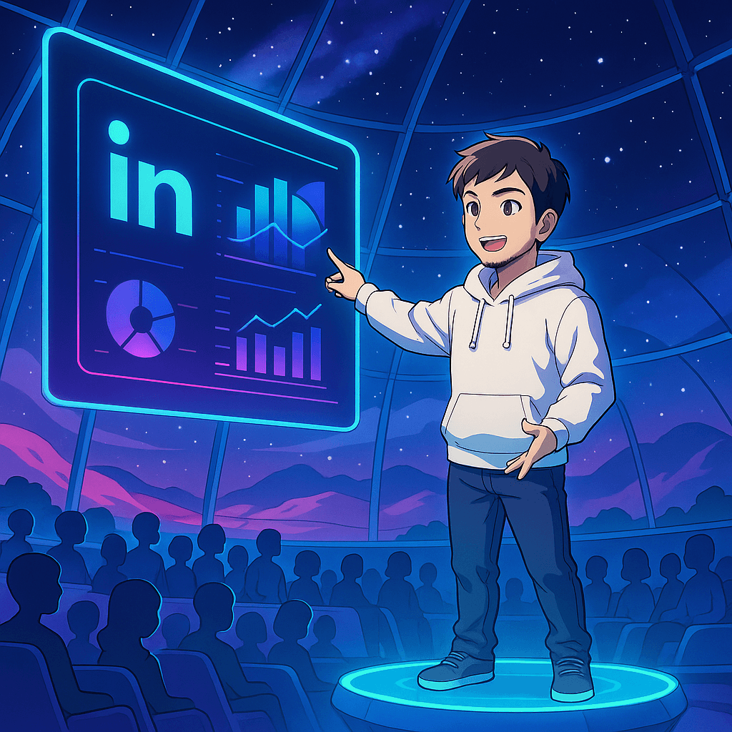 LinkedIn (Elyer M.) background