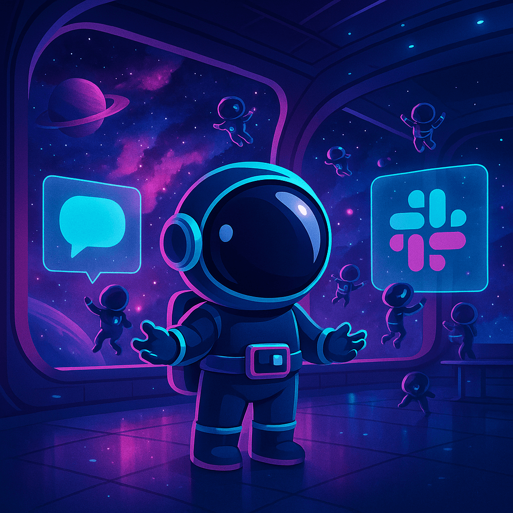 Slack UPEX Galaxy background