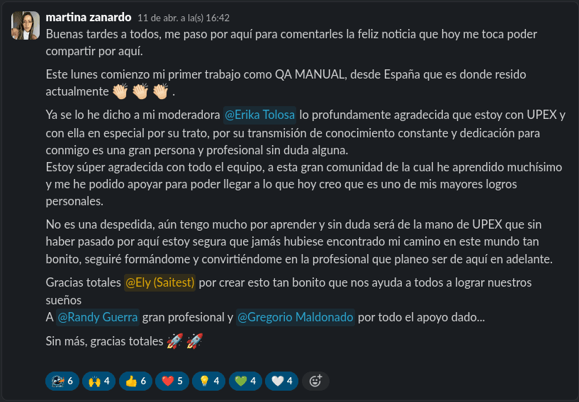 Martina Zanardo testimonial background