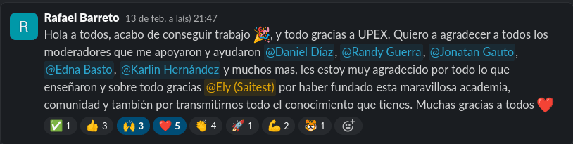 Rafael Barreto testimonial background